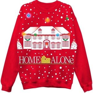 Home Alone Light Up Fleece Sweatshirt
